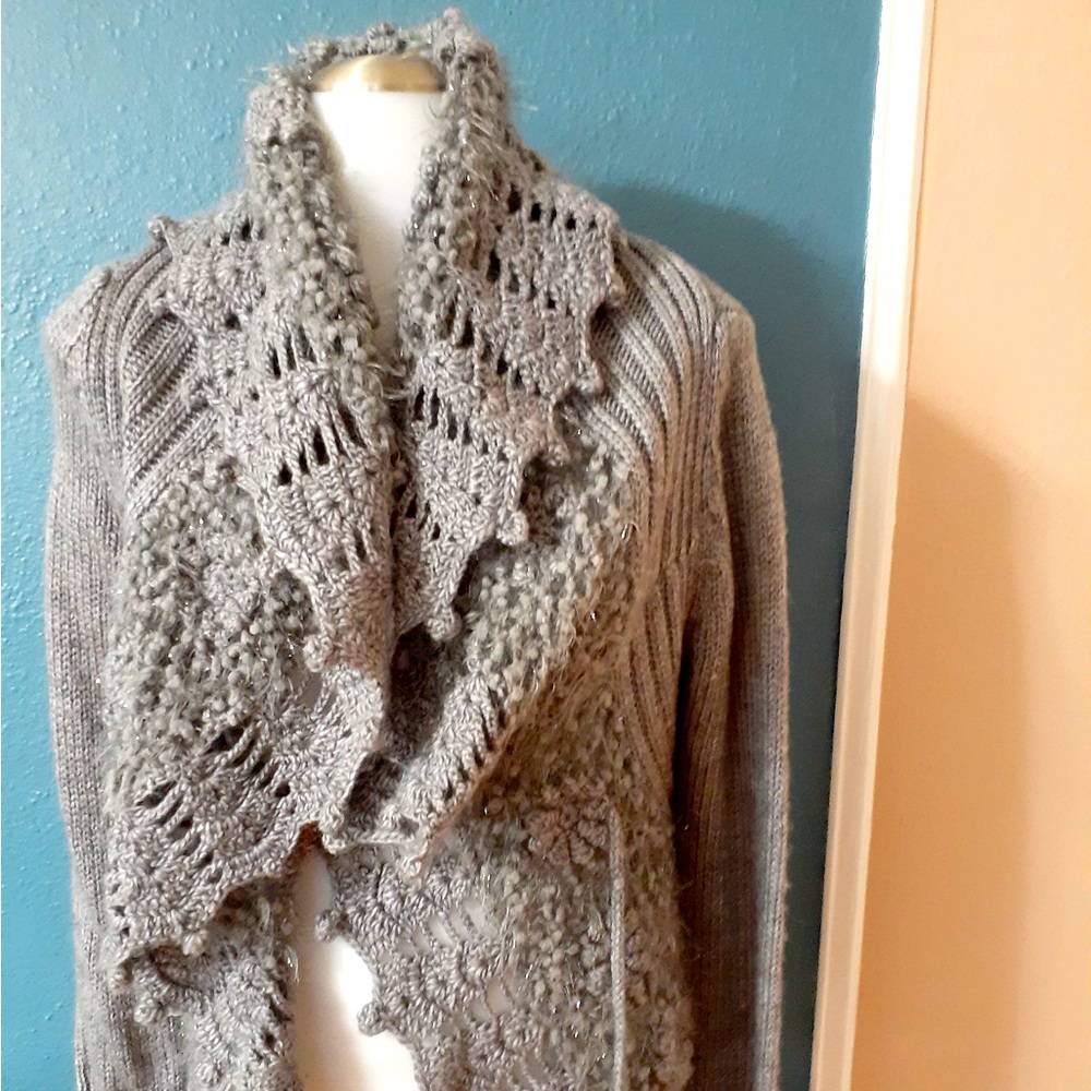 Gray Knitted Sweater